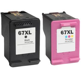 67XL Black/Tri-Color 2 Pack